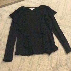 Glamorous Ruffle Front Sweater